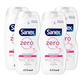 Sanex Zero Sensitive Hypoallergenic Shower Gel, 0% Fragrance & Sulphates, 93% Natural Origin, For Delicate Skin