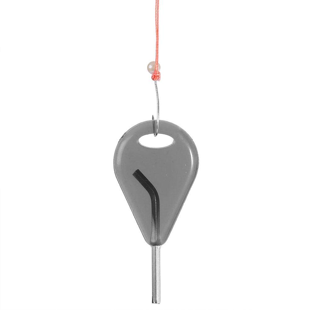 Llave para aletas de tablas de surf, accesorios para tablas de surf, 6 tornillos sin cabeza de aletas y llave para aletas de tablas de surf para quitar o instalar los tornillos sin cabeza que sujetan