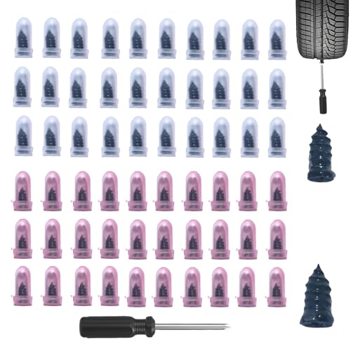 Opuweiy 61 PCS Tire Repair Rubber Nails for Tire Plug ...