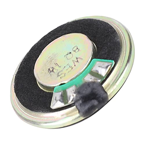 Altoparlante 8 Ohm 1W 28mm, Corno Stereo con Magnete Potente per Audio Elettronica
