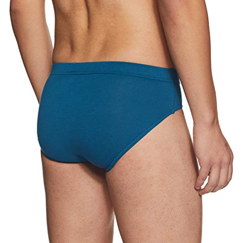 Image of Levi's 011 Comfort Brief for Men | 100% Pure Cotton | Breathable | Durable | Anti-Roll Waistband | Extra Supportive Gusset | Dual Layer 3D Pouch | Tagless & Zero Irritation Comfort | Pack of 1