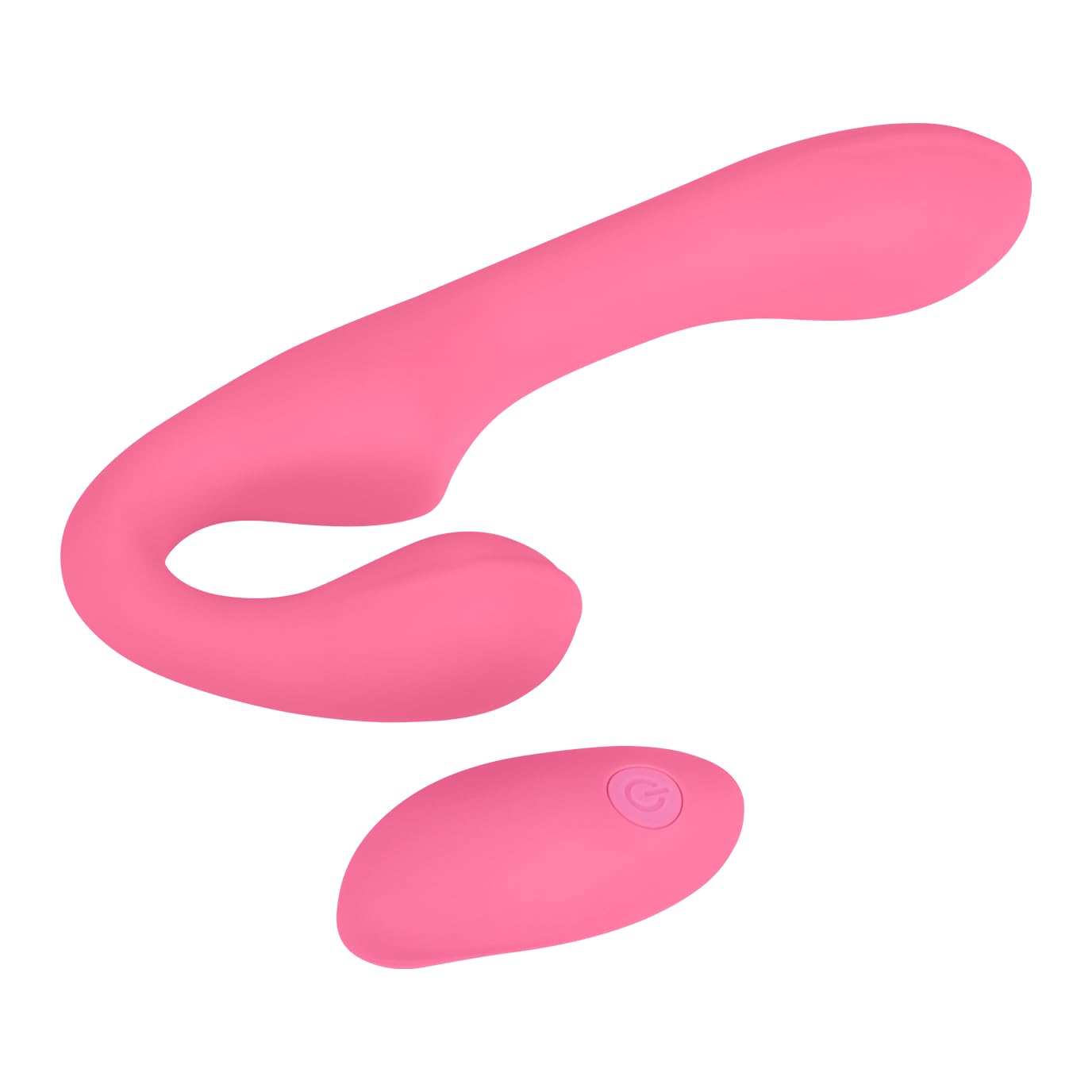 EIS | vibratore Rabbit in silicone con telecomando | 20 cm | impermeabile (IPX6) | ricaricabile | 20 programmi di vibrazione | materiale delicato sulla pelle