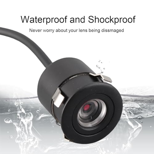 Image of Mini Camera, 120 Wide Angle Wired IP68 Mini Color CCTV CCD Security Camera with Night Vision for Car Monitor