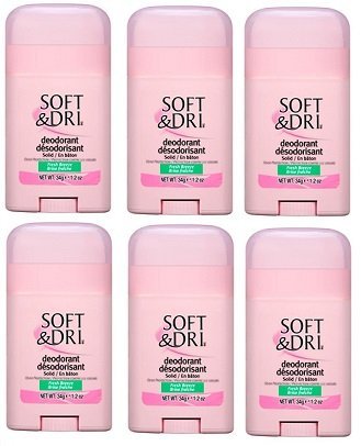 Soft & Dri Deodorant Fresh Breeze 1.2oz (Pack of 6)