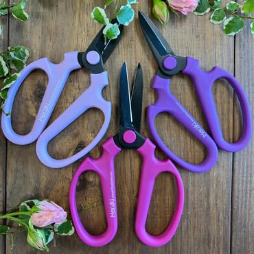 Tijeras de Poda Set de 3 Meraki Garden Morado miniatura 1