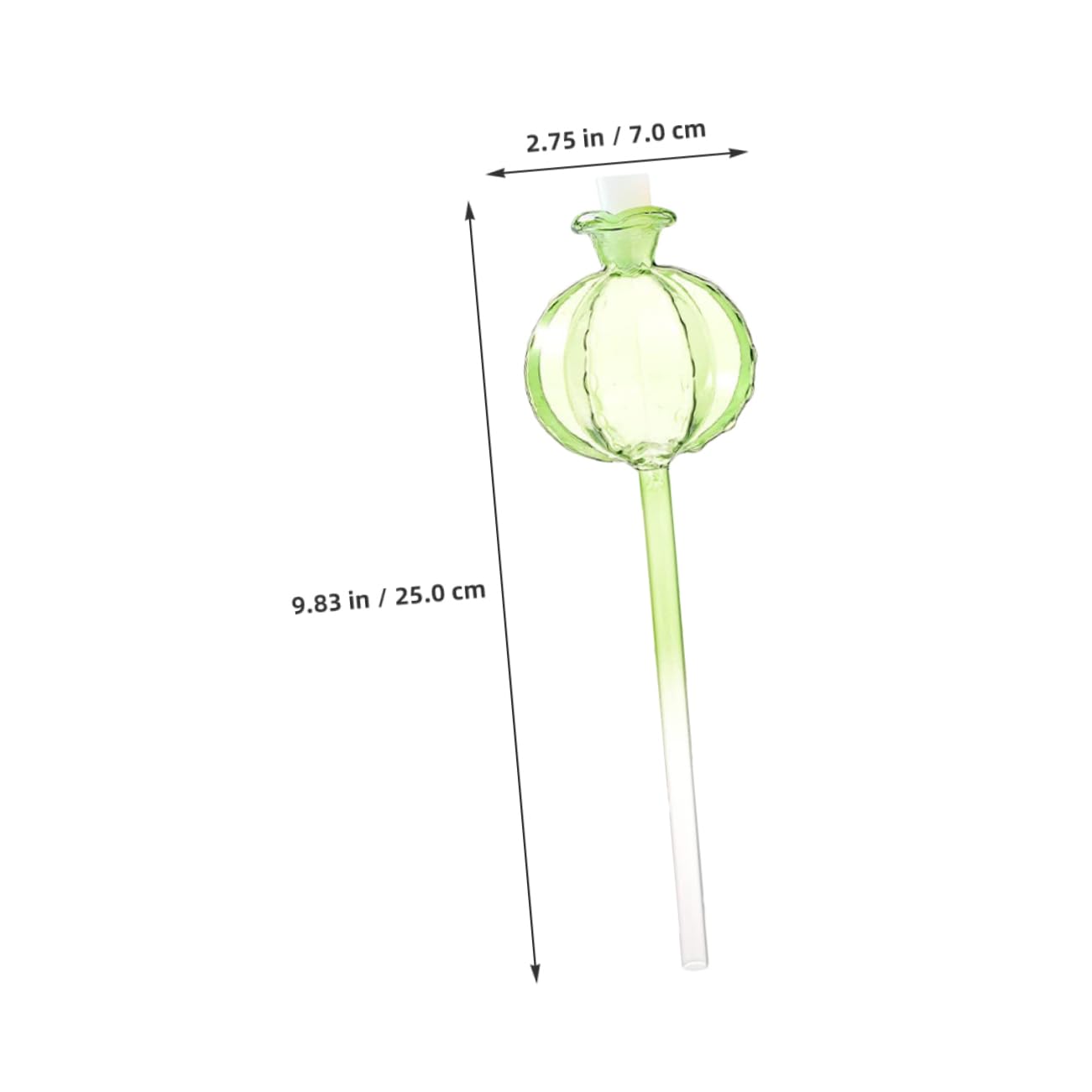 POPETPOP Globe D’arrosage Automatique pour Plantes, Lot de 4, Verre