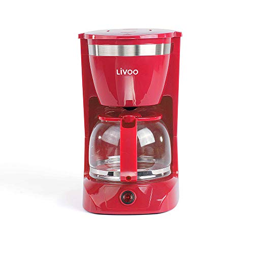 LIVOO DOD163R Cafetière Électrique