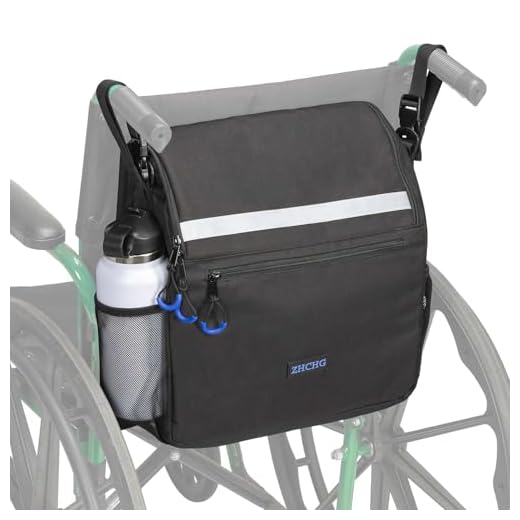 ZHCHG Wheelchair Backpack with Cup Holder