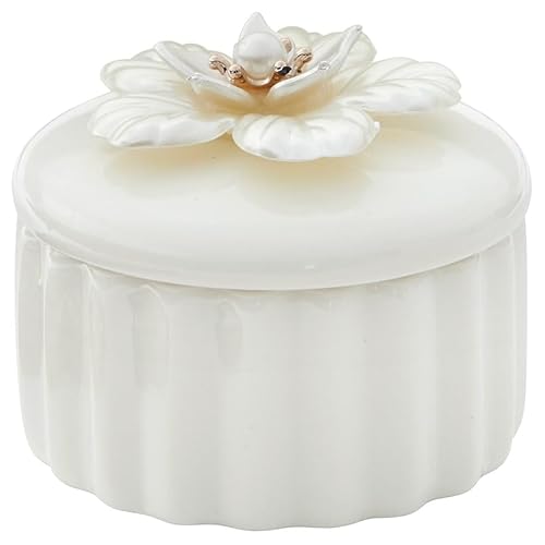 The Lakeside Collection 2136460 Ceramic Jewelry/Trinket Box cover