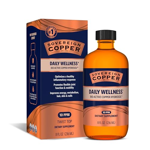 Sovereign Copper Bio-Active Copper Hydrosol, 8oz