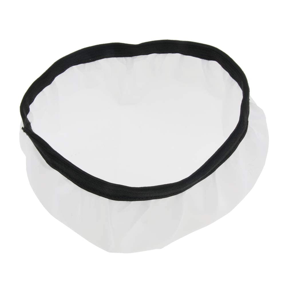ALFASIYA® Soft White Diffuser Cloth Cover for 7"/18cm Studio Standard Strobe Reflector-picture-28