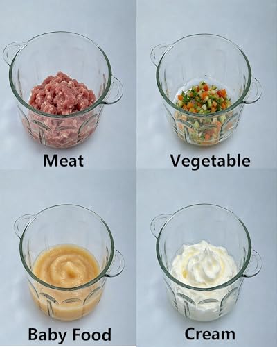 Aptovpvp 5L Electric Food Chopper and Meat Grinder, 500W Food Processor with 6 Blades and - image 7