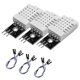 AYWHP kompa-tibe DHT Temperatursensor Modul, Sensor Luftfeuchtigkeitssensor mit Platine und Kabel 3.3-5.5V, DHT Temperatursensor, Digitaler Temperatu und Feuchtesensor kompatibel mit Arduino(3 Stück)