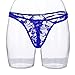 Sales Today Sexy Lace Lingerie for Men - Fashion Strap Underwear with Full-Body Design (Blue, One Size)