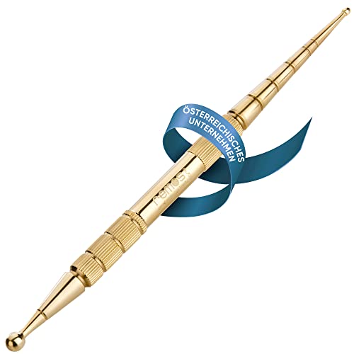 REMOS Akupressurstift & Meridianstift gold 13 cm Kugel...