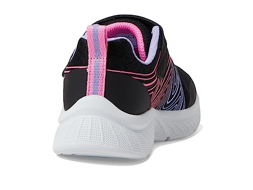 Skechers Microspec Plus Enfant : baskets noires légères au confort amorti - 5