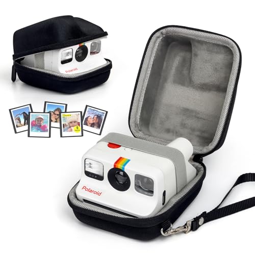 Funda rígida para cámara Polaroid Go negra miniatura 1
