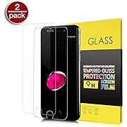 MSXRAYSON iPhone 8 7 Screen Protector Glass, Premium Tempered Glass with 99.99% HD Clarity and 3D Touch Accuracy (4.7" inch)