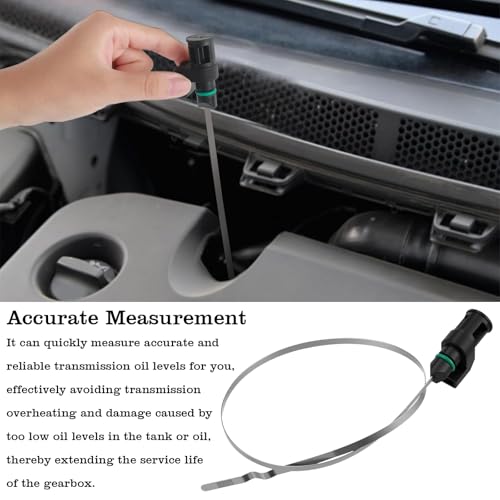 Image of 31086-JA00A CVT Fluid Oil Transmission Dipstick, Compatible with Nissan Altima 2007-2020 Rogue 2013-2022 Maxima Murano 2006-2022 Fluid ATF Level Indicator Dip Gauge Replace 31086-JA000