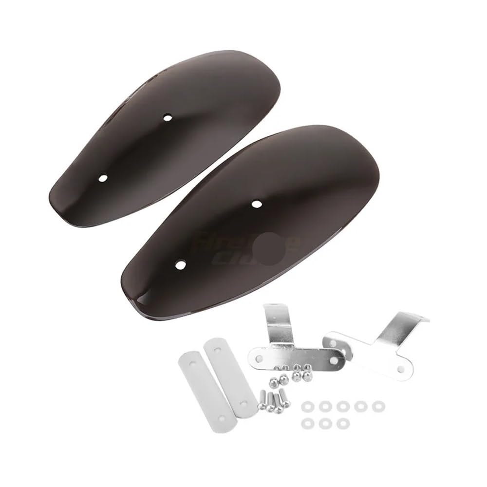 TONGUC Protections de Levier de Moto, Barre De Poignée Transparente Pour 1 Paire, Protège-mains, Protection Contre Le Froid, Déflecteur De Vent
