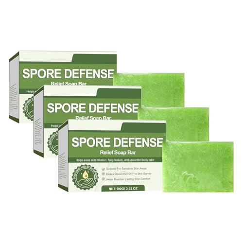 3 jabones de aceite de árbol de té, barra de jabón con aceite de árbol de té, jabón de aceite de árbol de té, lavado corporal de árbol de té, jabón natural para la cara y el cuerpo, exfoliación suave