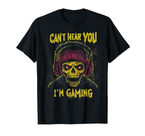 Funny Gamer Graphic Tee for Kids Boys Teens Men Video Gaming T-Shirt