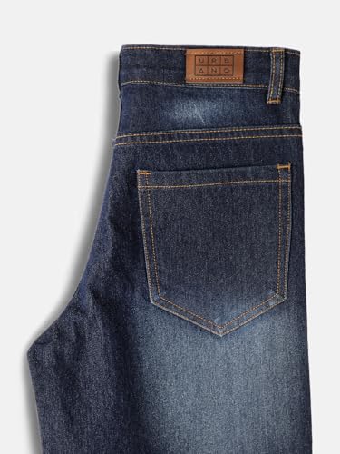 Image of Urbano Juniors Boy's Loose Baggy Fit Washed Denim Jeans Stretchable