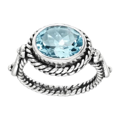Silpada 'Torrington' Blue Topaz Ring In Sterling Silver, Size 7, Size 7 #TOP15