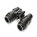 Aetheria PVS15 Night Vision Goggles Dual-Tube Binocular Night Vision Goggles Device for Tactical HuntingCosplay Prop (Black)