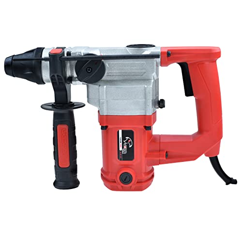 Rexxer | Bohrhammer SDS Plus Profi | Bohrmaschine Set 800W | Drehzahl 800 min-1 | Bohrleistung Ø 26 mm | Abbruchhammer 4 Joule | Schlagbohrhammer mit Koffer, SDS Bohrer & Zubehör – Bild 4