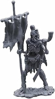 Skeleton with Standard Figure Kit 28mm Heroic Scale Miniature Unpainted First Legion