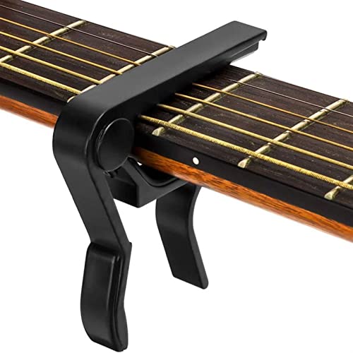 SHANGMAOYO Capodastre Accessoires De Guitare Capo Universel D’aluminium Capo Capo Change Rapide Clé Acoustique Classic… - Les Beatles, Paul McCartney, John Lennon, RIngo Starr, George Harrison SHANGMAOYO Capodastre Accessoires De Guitare Capo Universel D'aluminium Capo Capo Change Rapide Clé Acoustique Classic… – Image 4