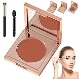Generic Colored Clay CC Undereye Corrector, Orange, Concealer, Color Corrector for Dark Circles with Brush