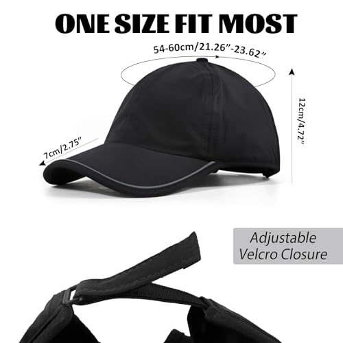 Gorra para mujer con protección UV y tira reflectiva miniatura 5