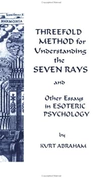 Paperback Threefold Method for Understanding the Seven Rays Book