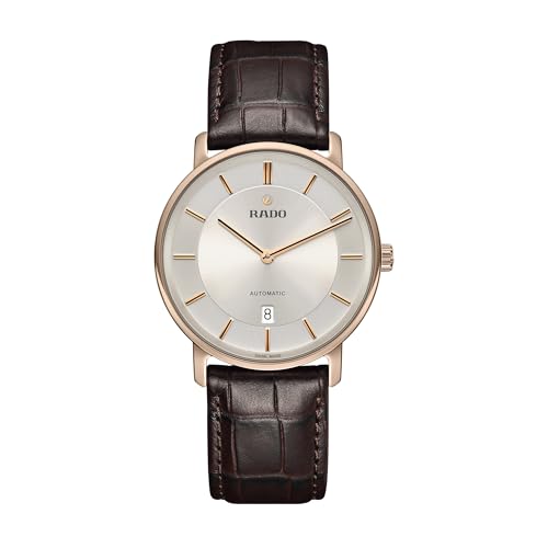 Rado -DiaMaster Thinline-Mens-Swiss Automatic Watch-Ceramos-Sapphire Crystal -40.3mm
