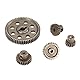P Prettyia 10 Stück 11184 Stahl Motorrad Getriebe Ritzel Zubehör für 1/10 Hsp Hpi RC Auto