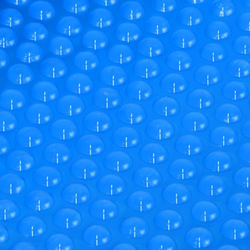 EliteEdge Solar Pool Cover 18 x 36 ft 14mil Rectangle Solar Blanket for Inground Pool and Above-Ground Swimming Pool Blue