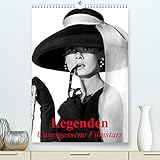 Legenden - Unvergessene Filmstars (hochwertiger Premium Wandkalender 2024 DIN A2 hoch), Kunstdruck in Hochglanz