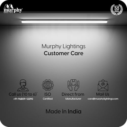 Image of Murphy 2 Feet 10W LED Tube Light Batten (Cool White) - Pack of 5