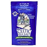 Celtic Sea Salt Fine Ground – Unrefined Mineral Salt, Sustainably Harvested, GMP Certified, Lab Tested – Baking, Cooking, Hydration, Everyday Use – 1 lb Resealable Bag