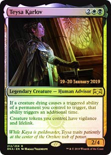 Amazon.com: Magic: The Gathering - Teysa Karlov - Foil - Promo de ...