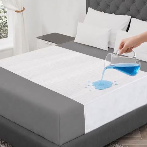 CoolShields Waterproof Bed Pads Incontinence 60 x 36 (Queen) Washable Reusable Mattress Protector Bedwetting Pad for Adults Elderly and Pets