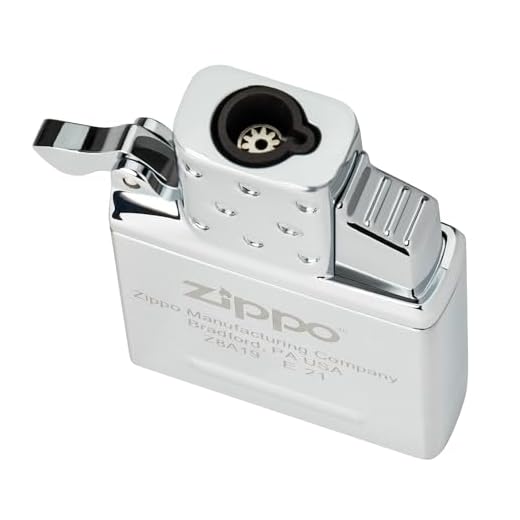 Interior ZIPPO Gas Lighter Turbo Flame Novelty Converter (Llama única)