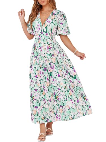 Image of Sissyaki Women's Floral Maxi Dress 2026 Summer Spring Wedding Guest Dress