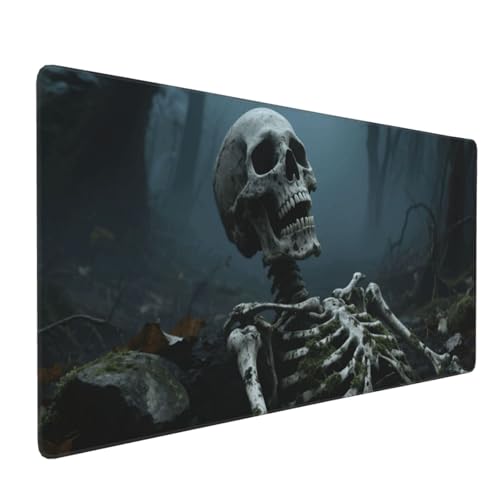 Tapis de souris de jeu étendu à base antidérapante pour glisse fluide et précise