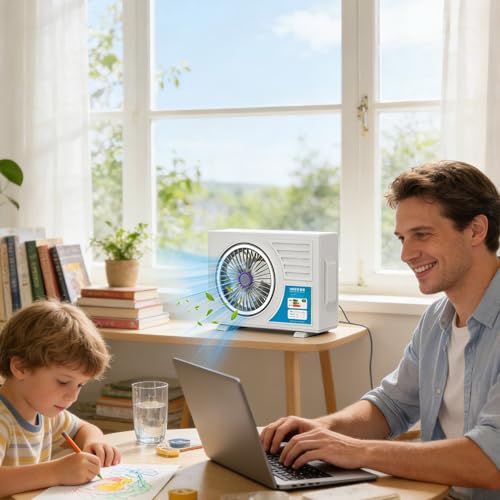 Ventilateur portable de camping et maison pour des nuits fraîches