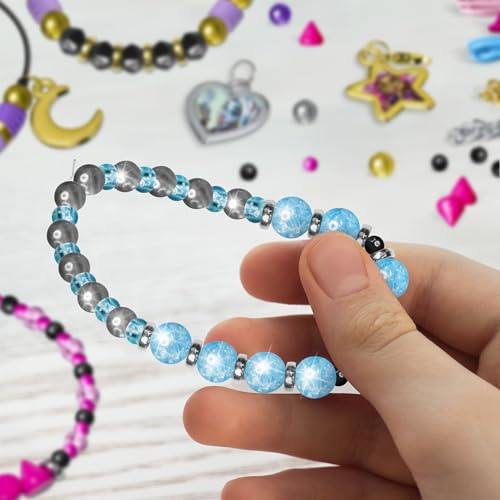 Lansay MONSTER HIGH Kit Création Bijoux Fabrication de Bijoux pour Enfants dès 8 Bijoux À Créer avec Perles & Charms Idée Cadeau Loisirs Créatifs - vue 7