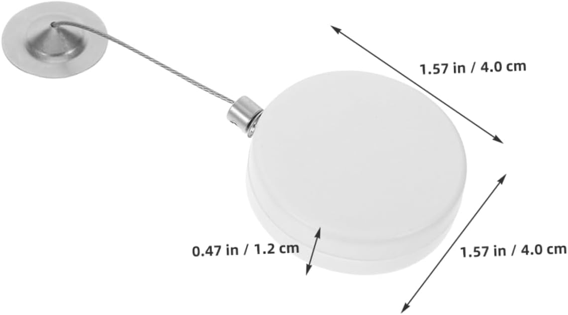 Retractable Theft Cable Lock for Electronics Tether for Tv Remotes Game Controllers and Glasses Easy Storage Design
