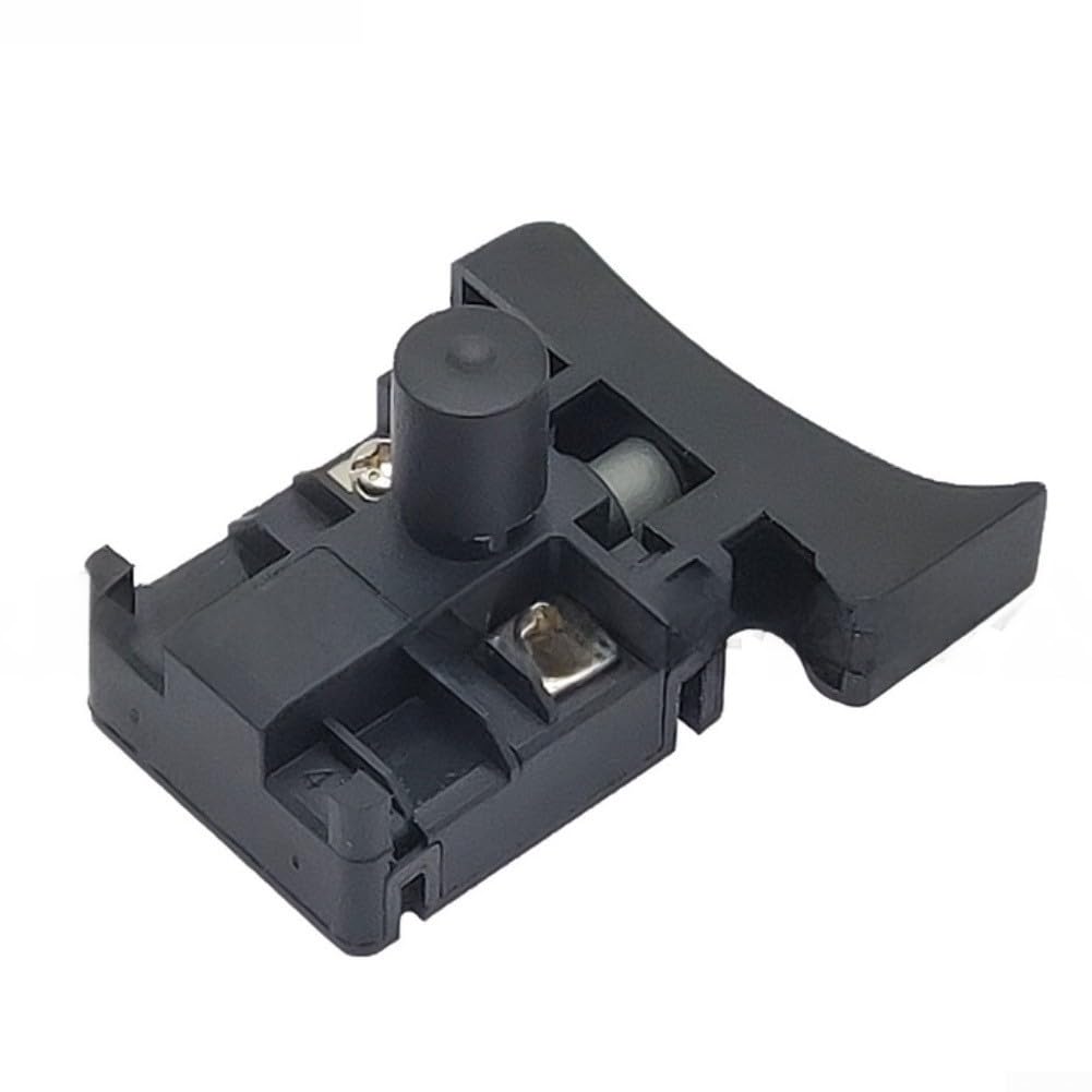 Bouton d'interrupteur d'alimentation de tronçonneuse sans balais pour scie électrique de 15,2 cm et 20,3 cm, pièce de rechange en métal et plastique avec commande latérale